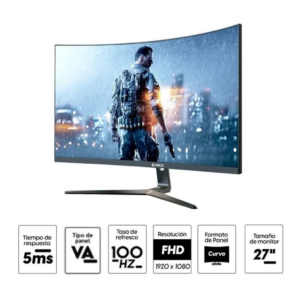 Computadora PC GAMER RYZEN 5 5600GT RAM 16GB DISCO 1TB+SSD 480GB MONITOR 27 FHD - Imagen 4