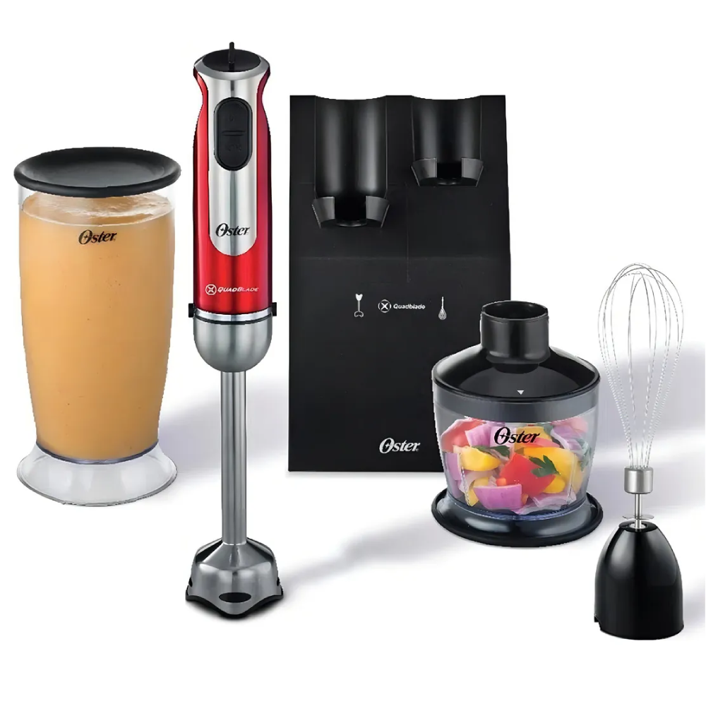 Batidora De Inmersion Oster - Color rojo Batidora De Inmersion Oster - Color rojo - Imagen 8