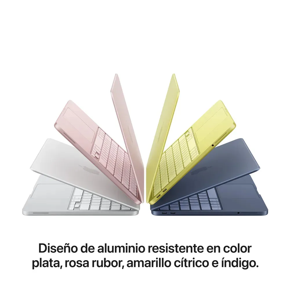APPLE 2026 MACBOOK NEO APPLE A18 PRO RAM 8GB SSD 256GB 13" LIQUID RETINA COLOR PLATA APPLE 2026 MACBOOK NEO APPLE A18 PRO RAM 8GB SSD 256GB 13" LIQUID RETINA COLOR PLATA - Imagen 7