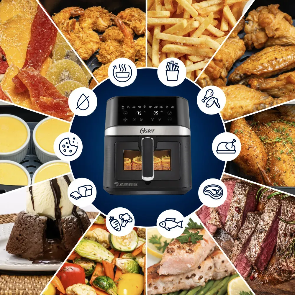 Freidora de aire Oster digital 6L Freidora de aire Oster digital 6L - Imagen 9