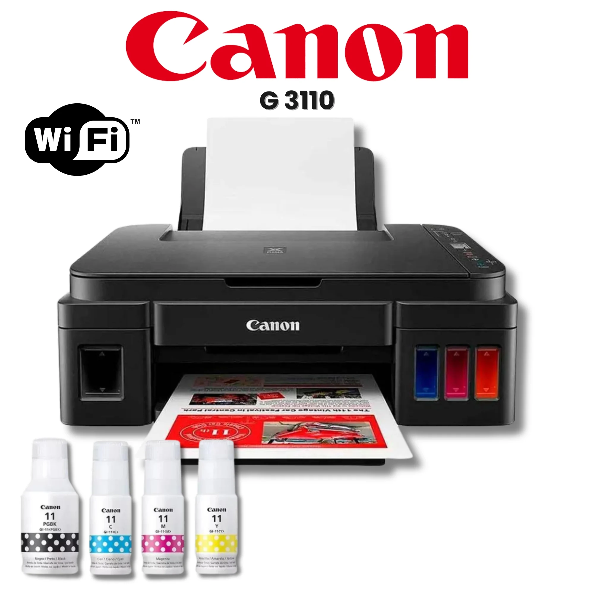 Impresora Multifuncional Canon G3110 Wifi Impresora Multifuncional Canon G3110 Wifi