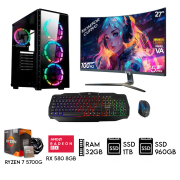 Computadora-PC-Gamer-RYZEN-7-5700x-Ram-32GB-SSD-M2-1TB+SSD-960GB-RX-580-8GB-M27