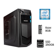 PC COMPUTADORA Intel Core i3 3.2GHZ RAM 8GB SSD 250GB